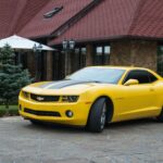 2012 Chevrolet Camaro (yellow) POSTER 24 X 36 INCH Nice Wall Art!