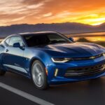 2016 CHEVROLET CAMARO BLUE (SUNSET) POSTER 24 X 36 INCH Beautiful!!