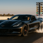 2018 Chevrolet Corvette Z06 Coupe Black Dragstrip POSTER 24 X 36 INCH SWEET!