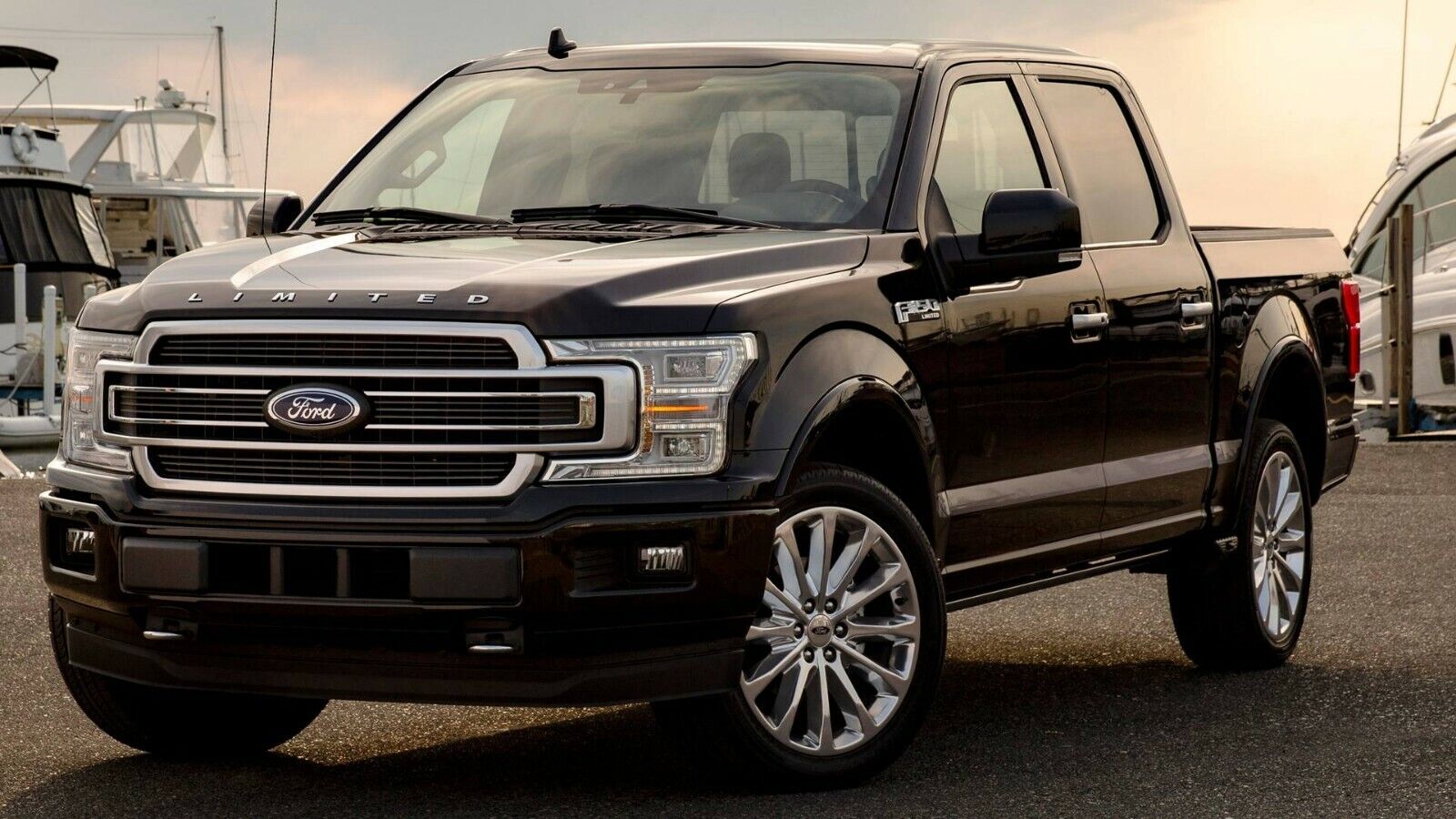 2019-FORD-F-150-LIMITED-Black-POSTER-24-X-36-INCH-113745172793 2019 FORD F-150 LIMITED (Black) POSTER 24 X 36 INCH - Image 1