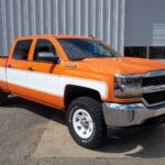 2021 CHEVY BIG 10 TRUCK (Orange-White) POSTER 24 X 36 INCH RETRO Sweet!!!!