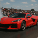 2023 Chevrolet Corvette Z06 Coupe Dragstrip POSTER 24 X 36 INCH SWEET!
