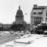 Austin Texas Capitol 1967 (Snow) POSTER 24 X 18 Inches NICE! Wall Art