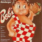 Bob’s Big Boy Restaurant Menu Cover 1949 POSTER 24 X 18 Inches Nice Wall Art!