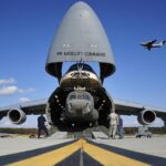 C-5 Galaxy USAF (Loading Up) POSTER 24 X 36 Inches U.S. Military Aircraft