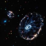 CARTWHEEL GALAXY POSTER 24 X 36 INCH AMAZING LOOKING!