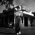 Carhop Prince's Famous Hamburgers Houston POSTER 24 X 18 Inches NICE! Wall Art