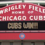 Chicago Cubs Win Wrigley Field POSTER 24 X 36 INCH world Series champions
