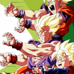 Dragon Ball Poster Father & Sons Goku Gohan Goten POSTER 24 X 18" SWEET!