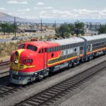EMD F7 Diesel Locomotive (Santa Fe) POSTER 24 X 36 Inches Nice!