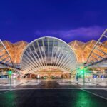 Gare do Oriente, Portugal Train Terminal POSTER 24 X 18 Inches Nice!