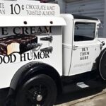 Good Humor Ice Cream Truck Vintage POSTER 24 X 18 Inches NICE! Wall Art