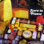 Hickory Farms Ad 1980s POSTER 24 X 18 Inches Nice Wall Art!