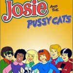 JOSIE AND THE PUSSYCATS 1970'S CAST POSTER 24 X 36 INCH BRIE 70's Cartoons