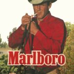 MARLBORO MAN AD (COWBOY Light up) POSTER 24 X 36 Inches Looks GREAT! Cigarettes
