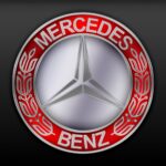 Mercedes Benz (Red) POSTER 24 X 36 INCH SWEET!