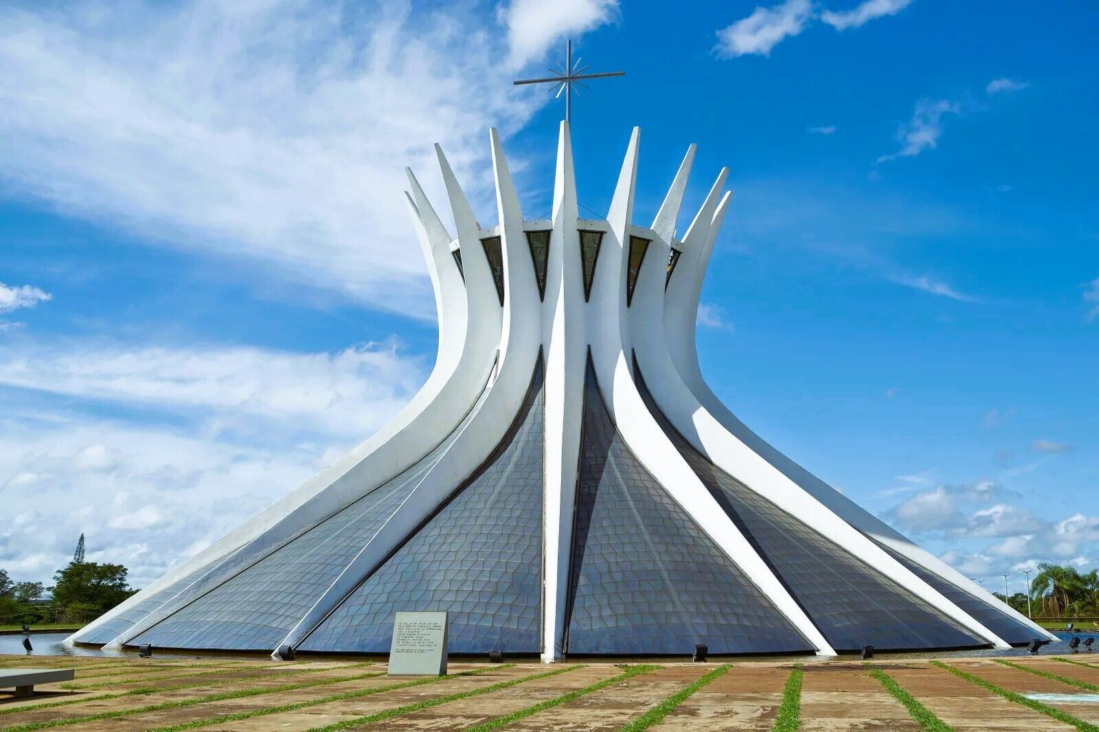 Metropolitan-Cathedral-of-Brasilia-Brasilia-Brazil-POSTER-24-X-36-Inches-NICE-116253346843 Metropolitan Cathedral of Brasília Brasília, Brazil POSTER 24 X 36 Inches NICE! - Image 1