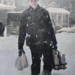 Milk Man (Delivery) 1950s 24 X 18 Inch POSTER Vintage Wall Art