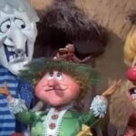 Miser Brothers and Mother Christmas POSTER 24 X 18 INCH Christmas Wall Art