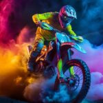 Motocross Motorcycle MX Rider (Color) POSTER 24 X 36 INCH Sweet!