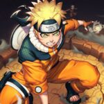 Naruto Uzumaki (Stance) POSTER 24 X 18 INCH ANIME AWESOME!