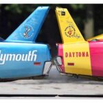 PLYMOUTH SUPERBIRDS (Rear To Rear) POSTER 24 X 36 INCH Looks Awesome!