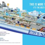 ROYAL CARIBBEAN ICON OF THE SEAS (Cutaway) POSTER 24 X 36 Inches Beautiful