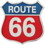 Route 66 (Color) POSTER 24 X 24 Inches Nice Wall Art