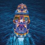 Royal Caribbean Spectrum of the Seas (Rear Night) POSTER 24 X 36 Inches Nice!