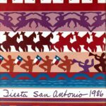 SAN ANTONIO FIESTA 1986 POSTER 24 X 36 Inches Wall ART Looks beautiful