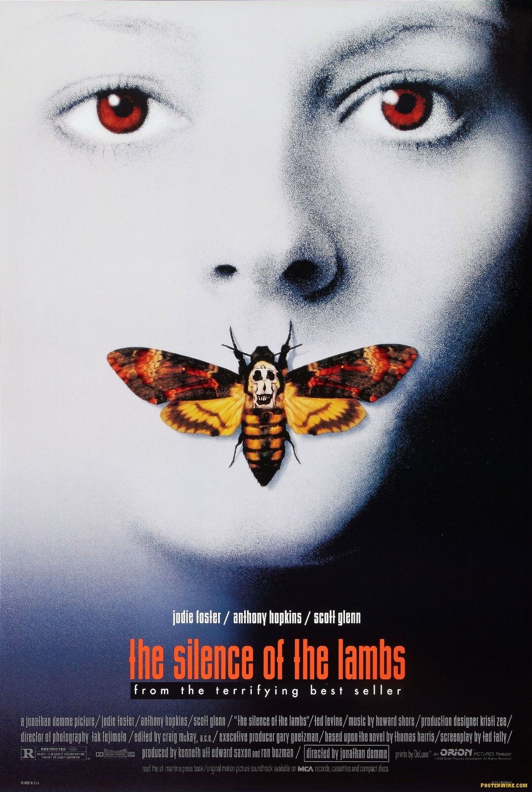 SILENCE-OF-THE-LAMBS-Movie-Poster-24-x-36-Looks-AWESOME-112500110283 SILENCE OF THE LAMBS Movie Poster 24 x 36 Looks AWESOME!!! - Image 1