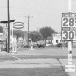 Sunoco gas station in 1970 POSTER 24 X 18 Inches Nice Wall Art!