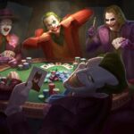 The Jokers Playing Cards with Batman POSTER 24 X 18" SWEET!