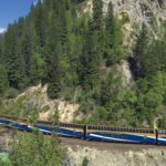 The Rocky Mountaineer Train POSTER 24 X 18 Inches NICE!