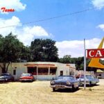 Tommy’s Cafe Adrian, Texas 1960s POSTER 24 X 18 Inches WALL ART