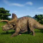 Triceratops (Grass) DINOSAUR POSTER 24 X 18 Inches NICE!