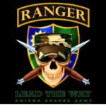 U.S. Army Ranger (75th Ranger Regiment) POSTER 24 X 24 Inches