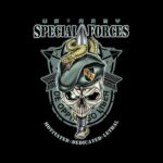 U.S. Army Special Forces POSTER 24 X 24 Inches WWII Vietnam Desert Storm