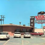 Underwood’s Bar-B-Q Amarillo Texas 1960s POSTER 24 X 18 Inches WALL ART
