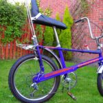 Vintage 1974 Purple Raleigh Chopper MKII Bicycle POSTER 24 X 36 INCH WALL ART!