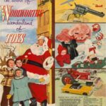 Woolworth's Wonderland of Toys Christmas Ad 1950's POSTER 13 X 19 Inch SWEET!