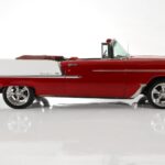 1955 Chevrolet Bel Air Convertible Ruby Red (Side) POSTER 24 X 36 INCH Sweet!