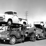 1957 Dodge D100 Sweptside Truck Transport POSTER 13 X 19 INCH POSTER