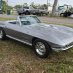 1964 Chevrolet Corvette Convertible GRAY POSTER 24 X 36 INCHES SWEET!