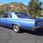 1964 Oldsmobile Cutlass (Blue Rear Angle) POSTER 24 X 36 INCH Sweet!