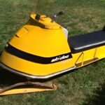 1967 Ski Doo Olympique Snowmobile SLED Poster 24 X 18 Inch SWEET!