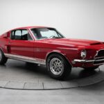 1968 SHELBY GT500 KR MUSTANG (RED) POSTER 24 X 36 INCH SWEET!