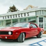 1969 Chevy Camaro Red POSTER 24 X 36 INCH SWEET LOOKING!