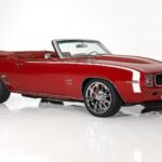 1969 Chevy Camaro SS Convertible Poster 24X36 Muscle Car Wall Art Vintage Rare
