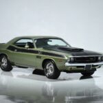 1970 DODGE CHALLENGER T/A (GREEN SIDE ANGLE) POSTER 24 X 36 INCH AWESOME!!!